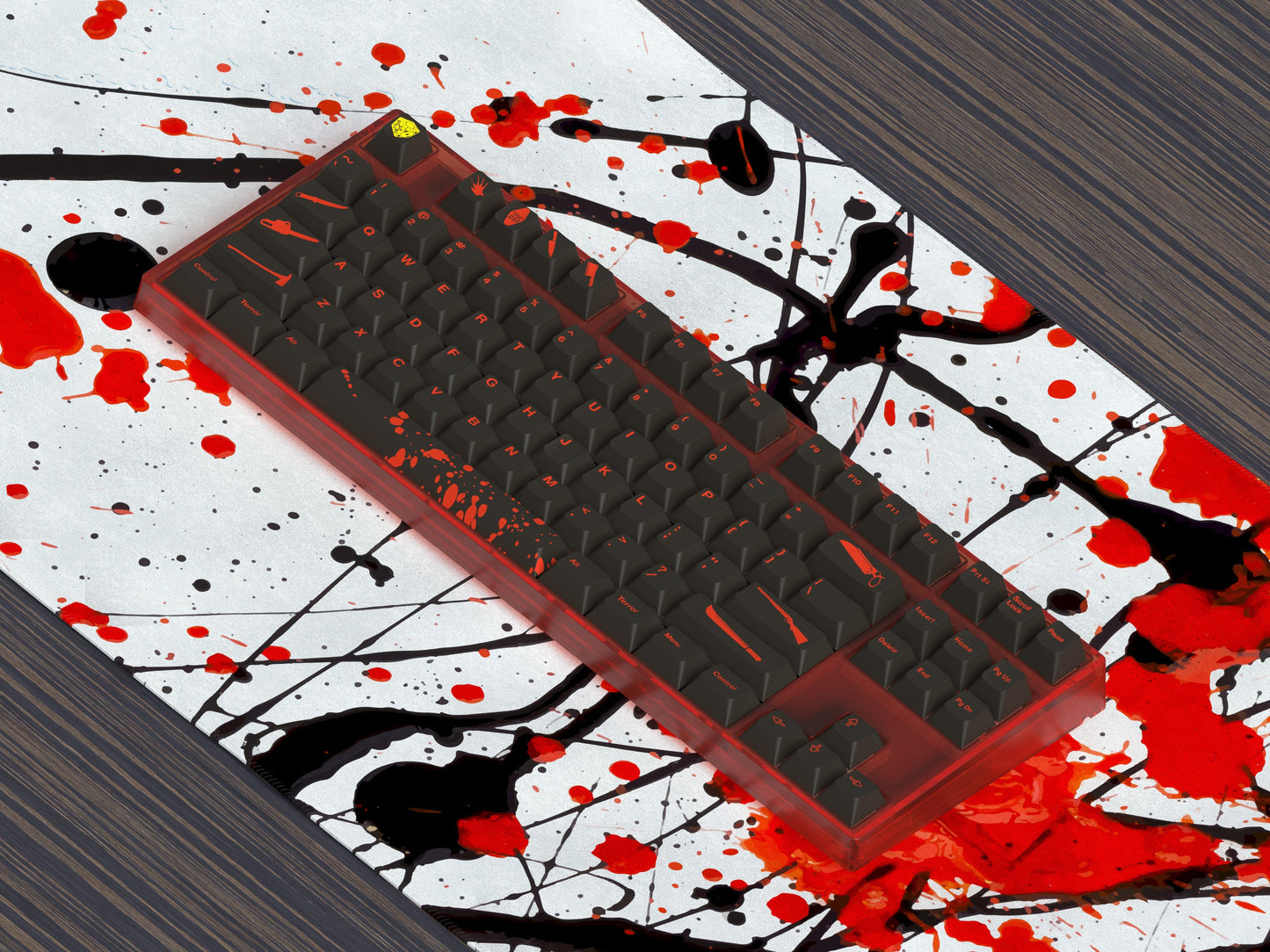 KDS Splatter Keycaps & Splatter Mechanical Keyboard