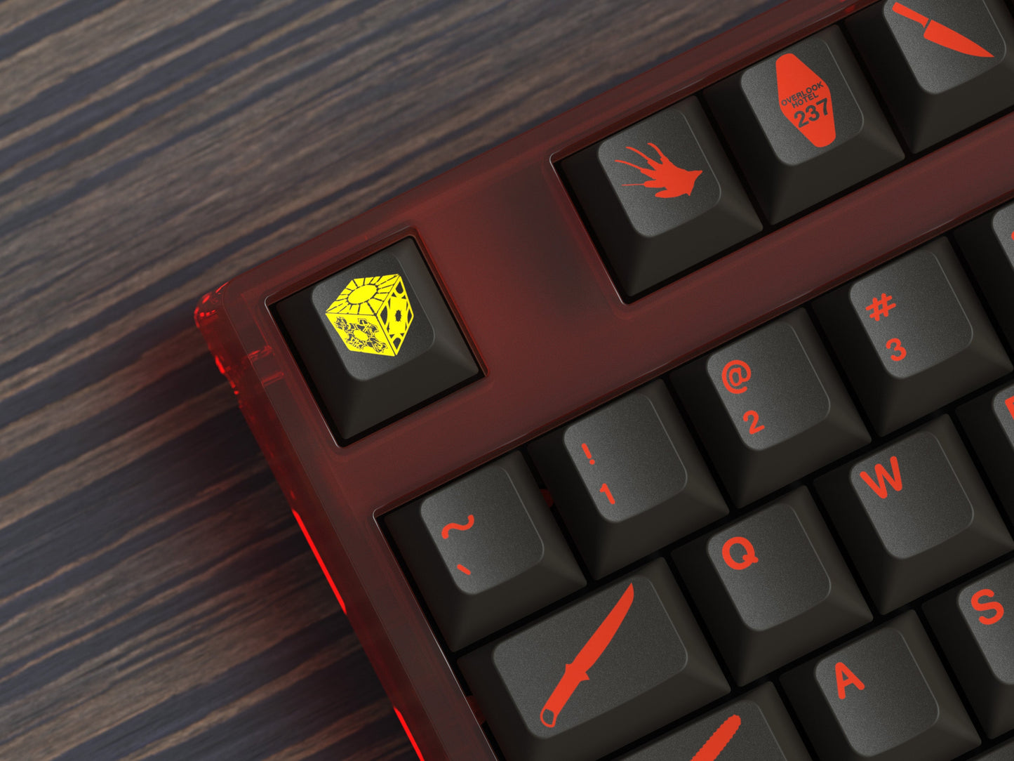 KDS Splatter Keycaps & Splatter Mechanical Keyboard
