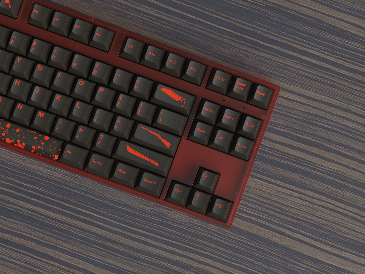 KDS Splatter Keycaps & Splatter Mechanical Keyboard